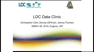 LDC Data Clinic 2019