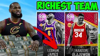 I Built A Team Of The RICHEST NBA Players EVER!!!