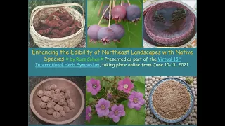 Enhancing the Edibility of Northeast Landscapes with Native Species with Russ Cohen, 15th IHS