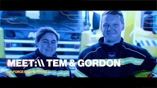 Meet: Tem & Gordon - Air Force Firefighters