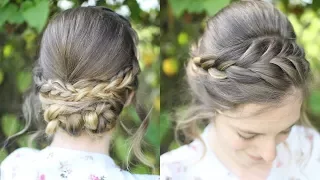 Heatless Braided Updo | Braided Hairstyles | Braidsandstyles12