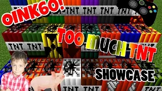 Minecraft | Too much TNT Mod showcase part 1