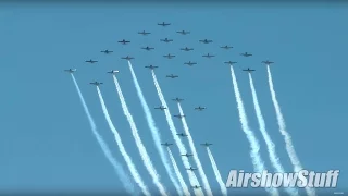 Mass 34-Ship RV Flyovers - EAA AirVenture Oshkosh 2016