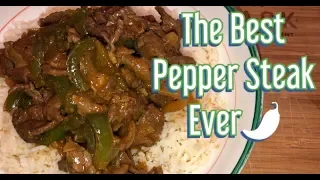 Quick Easy Pepper Steak by Chef Bae