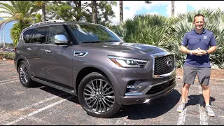Is the 2022 Infiniti QX80 a BETTER luxury SUV than a Cadillac Escalade?