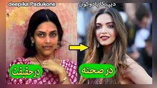 بازیگران مشهور هندی قبل و بعد از میکاپ. شماره ۱۵ شمارا متعجب میکند!!