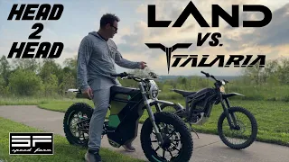 LAND Moto vs. Talaria Sting R MX4 | Head 2 Head