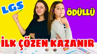 İLK ÇÖZEN KAZANIR !! ÖDÜLLÜ LGS CHALLENGE TUANA ZEYBEK