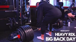 BIG BACK DAY / HEAVY RDL - Reece pearson - how to train pull