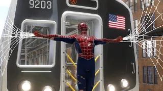 Stopping The Train |Marvels Spider Man 2|