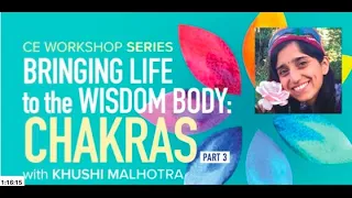 Chakras, Part 3: Subtle Body Series: Bringing Life to the Wisdom Body