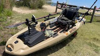 Pelican power catch 100 set up and upgraded accessories installed!