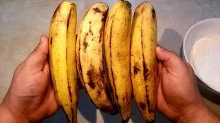 Si tienes PLATANOS en CASA te recomiendo esto en 5 MINUTOS