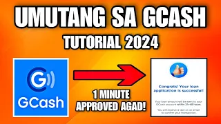 PAANO UMUTANG NG PERA SA GCASH NGAYUNG 2024 | GCASH GLOAN 2024 | PAANO BA TUTORIAL?