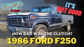 Smooth Shifting Ahead: DIY Clutch Replacement on 1986 Ford F250