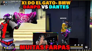 HUDSON AMORIM REAGINDO - DANTES vs TROPA DAN - TEVE FARPAS PESADA INFERNO DE DANTES!!!