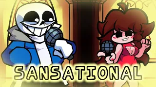 Sansational But Sans VS GF! | Friday Night Funkin