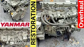 Restoration YANMAR 4TNE98-G1A 4 Cyl Diesel Engine Overhaul DOES RESTORATION WORK ?