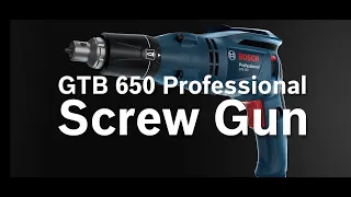 BOSCH GTB 650 Professional Drywall Screwdriver