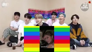 BTS reagindo ao Tik Tok da Heyoon