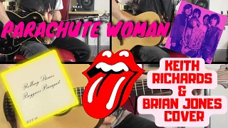 The Rolling Stones - Parachute Woman (Beggars Banquet) Keith Richards & Brian Jones Guitar Cover