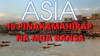 Top 10 Pinakamahirap na Bansa sa Asia | GDP per minimal income