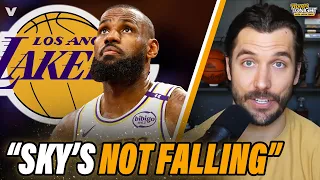 CHILL OUT Lakers fans, LeBron James & LA will be FINE | Hoops Tonight