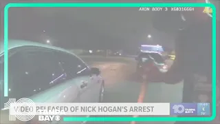 Police body cam video shows Hulk Hogan showing up at son's DUI traffic stop