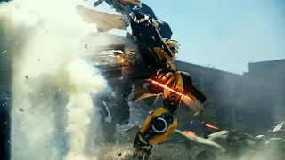 Bumble Bee dismantling trick - Transformers: The Last Knight