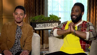 #CivilTV: Anthony Ramos and John David Washington of Monsters and Men