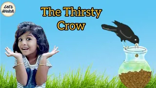 The Thirsty Crow | Short Stories with Moral for Kids | English Story Telling | Bedtime Short Stories