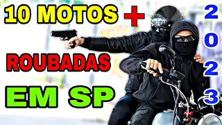 As 10 Motos mais Roubadas em São Paulo até Agora!