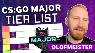 FaZe Olofmeister CS:GO Major Tier List