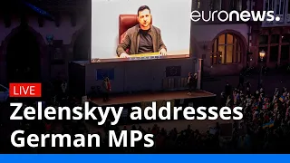 Zelenskyy addresses German MPs