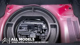 All Models - Spare Wheel & Puncture Repair Kit