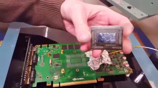 Интересный ремонт видеокарты Inno3D GTX 460