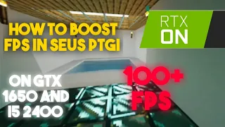 How to BOOST FPS in SEUS PTGI Shaders (Read description)