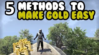 ESO Money Guide - 5 EASY Methods to Make Gold (Elder Scrolls Online Guide PC, PS4, Xbox)