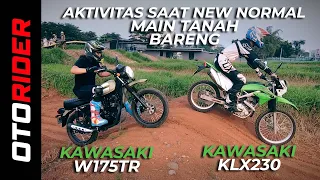 Kawasaki KLX230 dan W175TR Test Ride dan Review – Indonesia | OtoRider