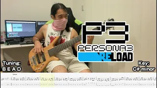 Persona 3 Reload - It's Going Down | Bass Cover (TAB/sheet music included)