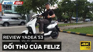 [Review] Yadea S3 đường nét mềm mại nhưng kiểu dáng mạnh mẽ | Xe Điện Smile 0888.882.887