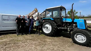 😱Оце рівень❗️Коплексна діагностика обприскувача від Spray Force💪МТЗ наглажений.До роботи готовий👍