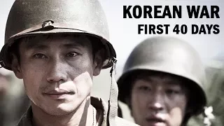 Korean War: The First Forty Days | US Army Documentary | 1951