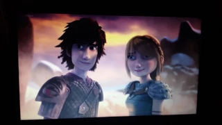 DreamWorks Dragons season 6 episode 13 - Astrid and Hiccup kiss scene #3