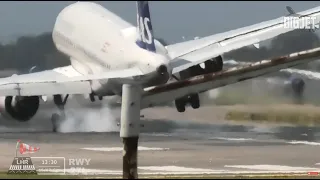 High Winds 🌬️✈️ at London Heathrow Airport [Part 2]