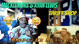 MACKLEMORE & RYAN LEWIS   THRIFT SHOP FEAT  WANZ - Producer Reaction