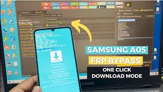 Samsung A05 (A055F) FRP Bypass Android 14 | All Samsung FRP Unlock Download Mode Unlocktool | A2GSM