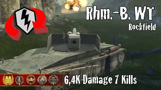 Rhm.-Borsig Waffenträger  |  6,4K Damage 7 Kills  |  WoT Blitz Replays