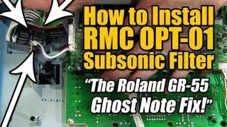 How to Install the RMC OPT-01 for Roland GR-55