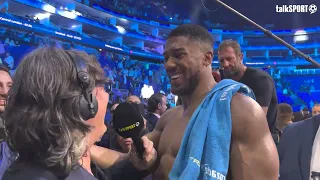 Anthony Joshua & Conor McGregor speak to talkSPORT Boxing after AJ's HUGE KO win over Helenius! 🔥